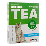 Coleira Antipulgas E Carrapatos Konig Tea 327 Gatos
