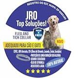 Coleira Antipulgas Para Cães E Gatos Com Até 8 Meses De Proteção Contra Carrapatos Leishmaniose Mosquitos Palha Calazar 62 CM 