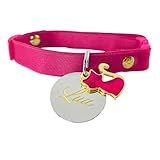Coleira Com Regulagem Para Gatos E Plaquinha De Identificação Nome E Telefone PETS Filhotes 14 Cm A 24 Cm