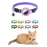 Coleira Gato Cachorro Com Guizo Case Capa Para Airtag Fixa