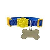 Coleira Para Cachorro Com Placa De Identificação P CÃES DE PIJAMA 