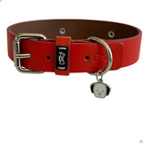 Coleira Para Cachorro Personalizada Com Nome E Telefone Jk Cor Vermelho Tamanho Da Coleira G