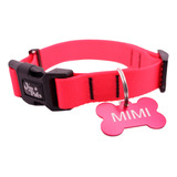 Coleira Para Cachorros Yoopets Com Tag De Osso Colorido