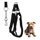 Coleira Para Pitbull Peitoral C Guia Anti Puxao Macho Femea