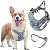 Coleira Peitoral Para Cachorros Ajustável Com Guia De Passeio Rosa G