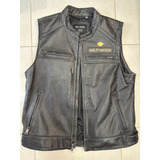 Colete 100 Harley Davidson Original couro 