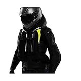 Colete Airbag Para Motocicleta Reutilizável Jaqueta Airbag Motocross Adulto Sistema De Airbag De Gatilho 0 02S Equipamento De Proteção Para Motocicletas Para Qualquer Clima Color Black Size 