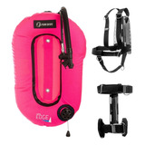 Colete Asa De Mergulho Técnico Completo Fun Dive 30lbs 14kg