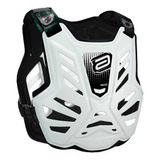 Colete Asw Maxx Lite Branco Preto Cross Motocross Trilha