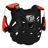Colete Asw Maxx Off Road Preto Laranja