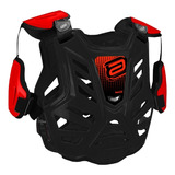 Colete Asw Maxx Off Road Preto Vermelho
