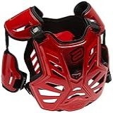 Colete ASW Maxx Vermelho Preto Cross Motocross Trilha Enduro