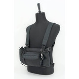 Colete Chest Rig 4 Bolsos P 6x Carregadores Mk1 Drop Pouch