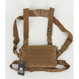 Colete Chest Rig Tático Militar Molle Modular Mk2 Tan Coyote