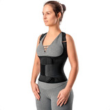 Colete Cinta Modeladora Corretor Postural Coluna Lombar Nf