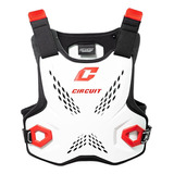 Colete Circuit C84 Defender Branco Motocross