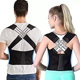 Colete Corretor De Postura Ortopédico Ajustável Postufit - Cinta Lombar E Cervical Para Coluna- Alívio De Dores Nas Costas- Melhora A Postura E O Sono- Produto - Velcro-unisex G - GG
