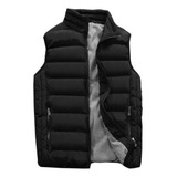 Colete Country Masculino Acolchoado Estilo Bomber Puffer