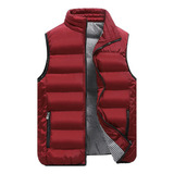 Colete Country Masculino Quente Bomber Puffer Acolchoado
