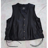 Colete Couro Harley Davidson