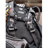 Colete Cressi Bcd Patrol Para Mergulho Cor Preta Tamanho L