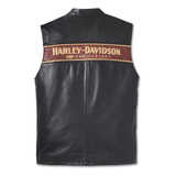 Colete De Couro 120 Anos Harley Davidson 97036 23vm