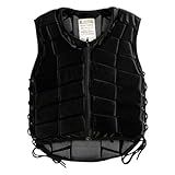 Colete De Segurança Para Equitação Colete De Proteção De Absorção De Choque Com Zíper Colete Equestre- Colete De Ar Estilo Equestre 2