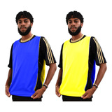 Colete Esportivo Futebol Face Dupla Treino Futsal Kit 5