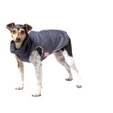 Colete Jeans Com Pelúcia Para Cães E Gatos Tam 05 Rosa