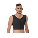 Colete Masculino Pós Cirúrgico Para Cirurgia Plástica E Ginecomastia Cód 60105 New Form P Preto 