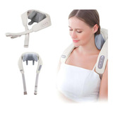 Colete Massageador Costas Pescoço Lombar Shiatsu Sem Fio