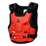 Colete Mattos Racing Combat Motocross Vermelho Enduro Leve