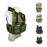 Colete Modular Plate Carrier 8 Acessórios bandoleira Tática