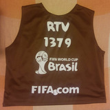 Colete Oficial Copa 2014 Brasil Imprensa Não É Camisa