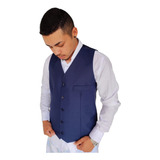 Colete Oxford Masculino Slim Premium Black Promoção Top