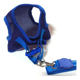 Colete Peitoral Aerado Com Velcro Azul M