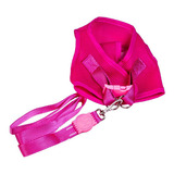 Colete Peitoral Aerado Com Velcro Rosa G