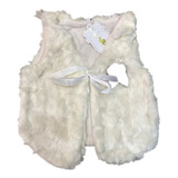 Colete Pelúcia Infantil Menina Luxo Do 1 Ao 10