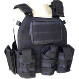 Colete Plate Carrier Peças Modulares Bandoleira Tática