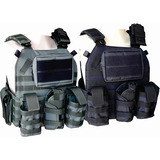 Colete Plate Carrier Peças Modulares Bandoleira Tática