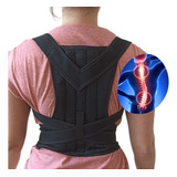 Colete Postural Costas Corretor Coluna Ombros Lombar Idosos