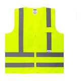 Colete Refletivo Telado Super Safety Sem Bolsos Amarelo