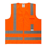 Colete Refletivo Telado Super Safety Sem Bolsos Laranja
