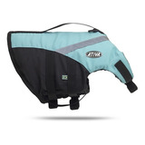 Colete Salva Vida Ativa Cachorro Pet Aventura Pp Azul 3 6kg