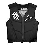 Colete Salva Vidas Homologado Marinha X Float Enzo Jet Ski Wakeboard Tamanho M Cor Preto