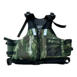Colete Salva Vidas Pesca Camuflado Exercito Gg Brudden
