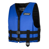 Colete Salva Vidas Wave Jogá 70kg A 130kg Azul Flutuação