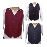 Colete Social Masculino C regulagem Envio Imediato kit Com 3