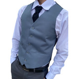 Colete Social Slim Masculino Com Regulagem Premium