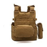 Colete Tático Airsoft Paintball Verde Molle